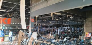 Incêndio em Olímpia: Força-Tarefa Multissetorial Atua em Galeria de Supermercado