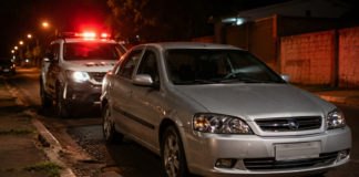 Polícia Militar Recupera Carro Furtado e Identifica Suspeito em Olímpia