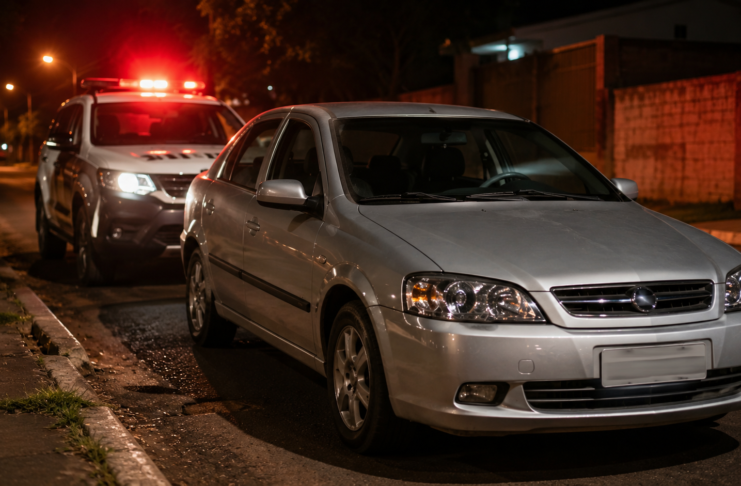 Polícia Militar Recupera Carro Furtado e Identifica Suspeito em Olímpia
